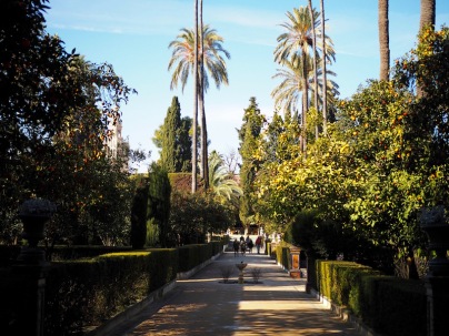 Garden of Real Alcazar